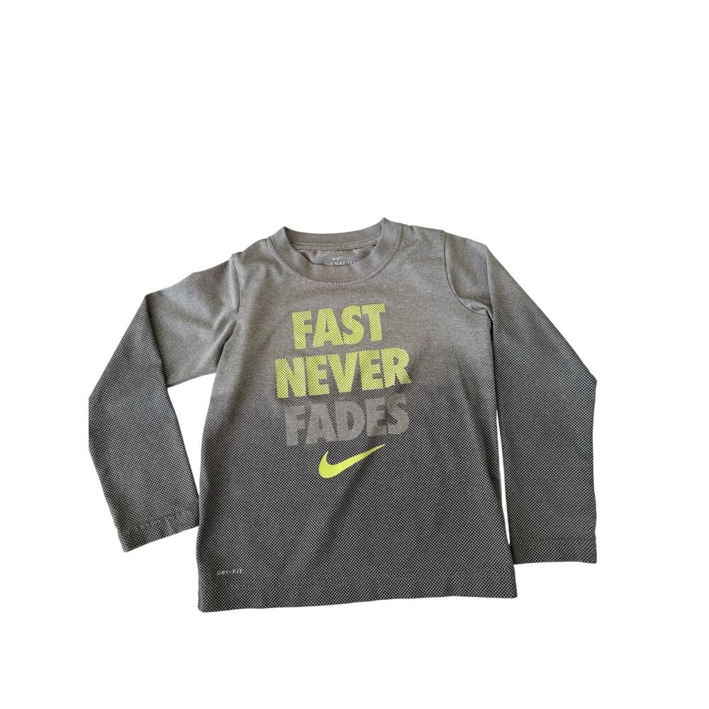 Nike Dri-FIT Long Sleeve Athletic Shirt - Boys Size 4